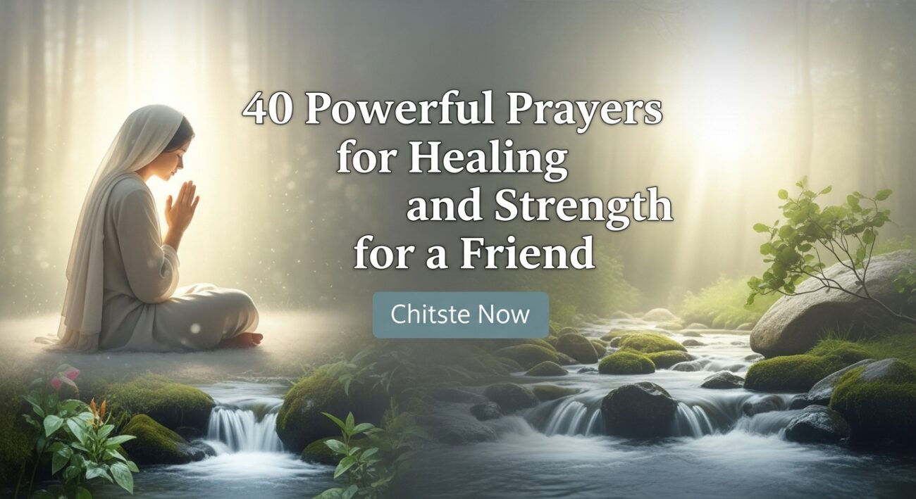 40 Powerful Prayers for Healing and Strength for a Friend