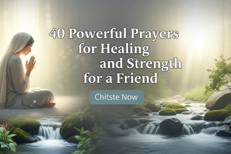 40 Powerful Prayers for Healing and Strength for a Friend