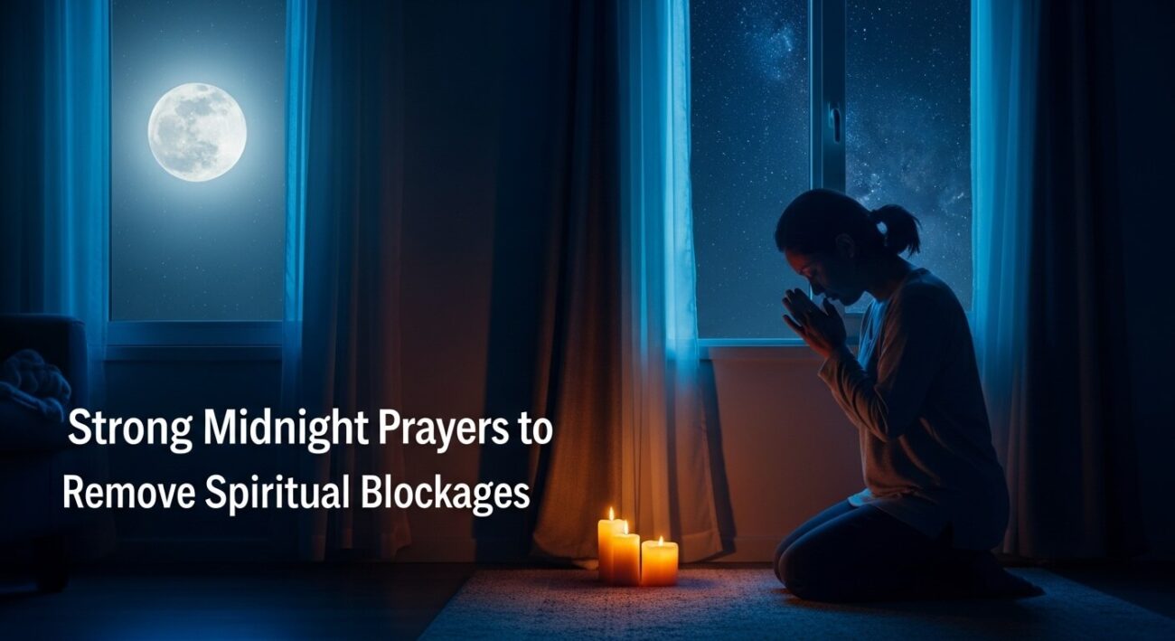 Strong Midnight Prayers to Remove Spiritual Blockages