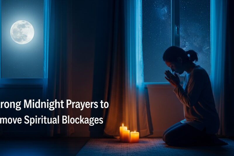 Strong Midnight Prayers to Remove Spiritual Blockages