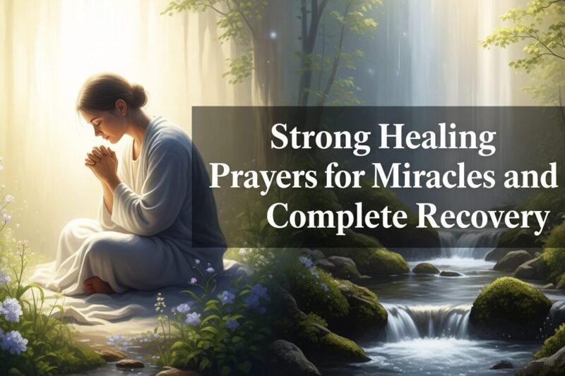 Strong Healing Prayers for Miracles and Complete Recovery