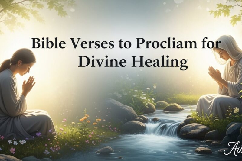 Bible Verses to Proclaim for Divine Healing
