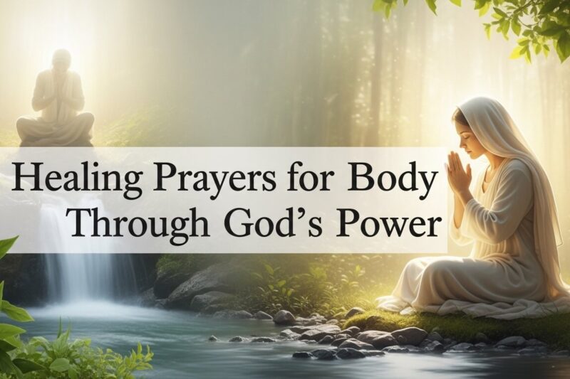 Healing Prayers for the Body Through God’s Power