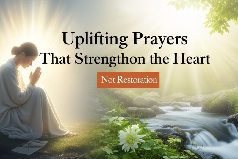 Uplifting Prayers That Strengthen the Heart