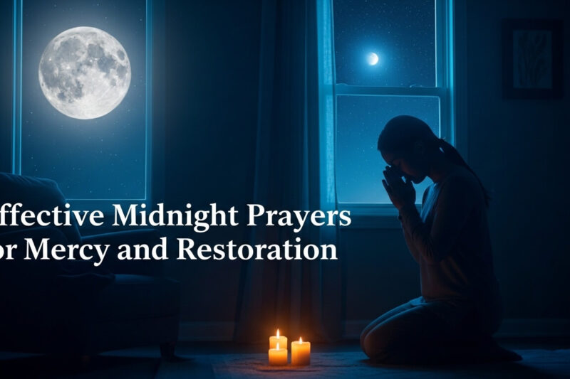 Effective Midnight Prayers for Mercy and Restoration