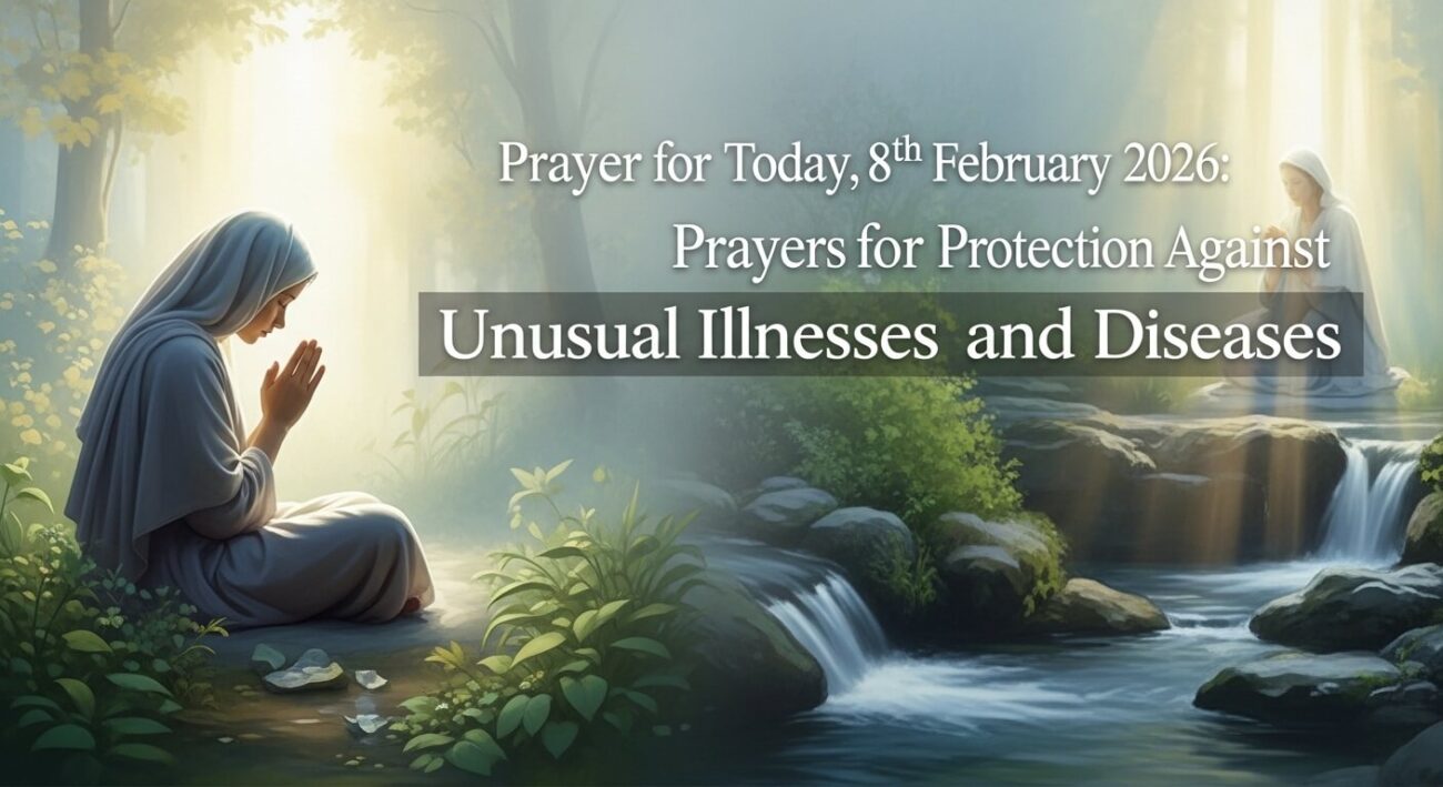 Prayer for Today, 8th February 2026: Prayers for Protection Against Unusual Illnesses and Diseases