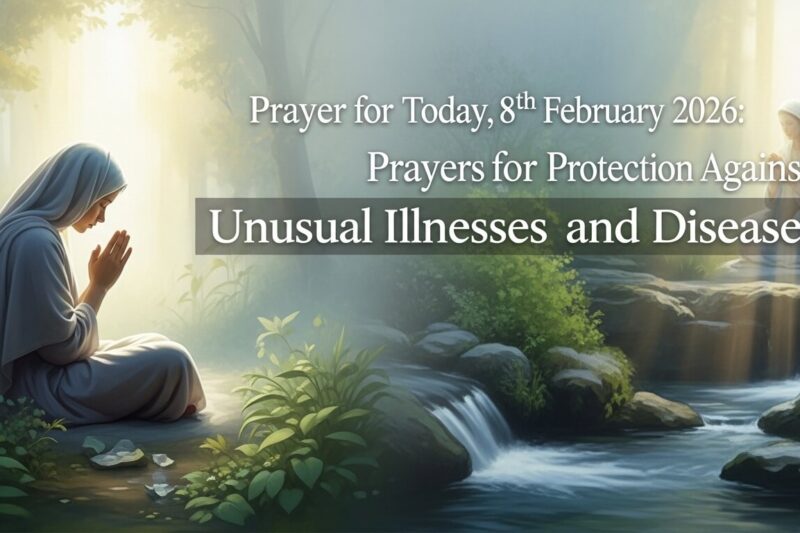 Prayer for Today, 8th February 2026: Prayers for Protection Against Unusual Illnesses and Diseases