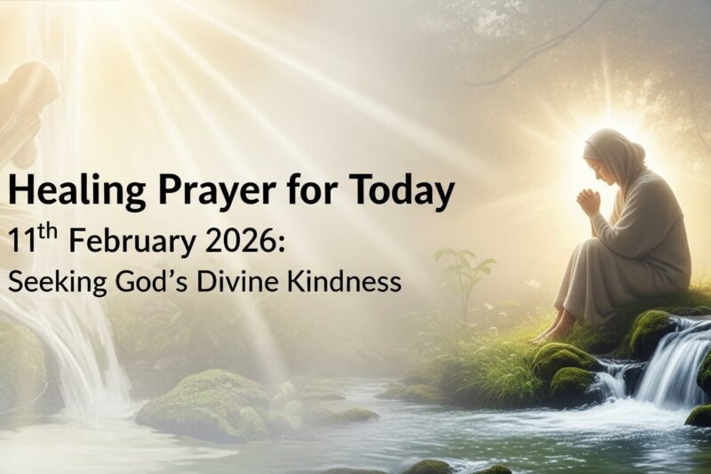 Healing Prayer for Today 11th February 2026: Seeking God’s Divine Kindness