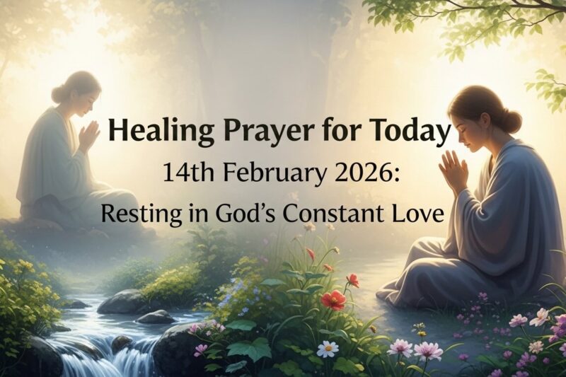 Healing Prayer for Today 14th February 2026: Resting in God’s Constant Love