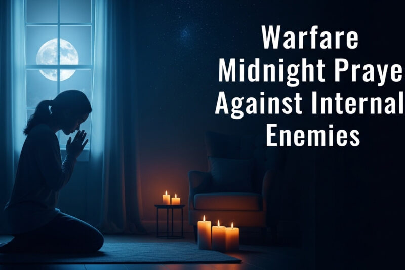 Warfare Midnight Prayers Against Internal Enemies