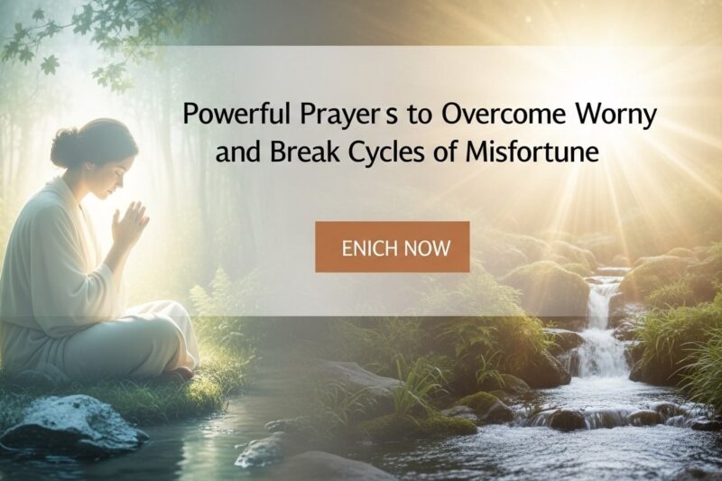 Powerful Prayers to Overcome Worry and Break Cycles of Misfortune