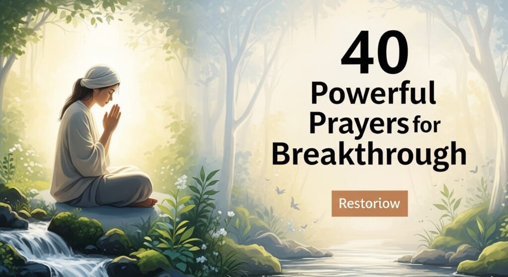 40 Powerful Prayers for Divine Breakthrough – Daily Bible Verses Plus