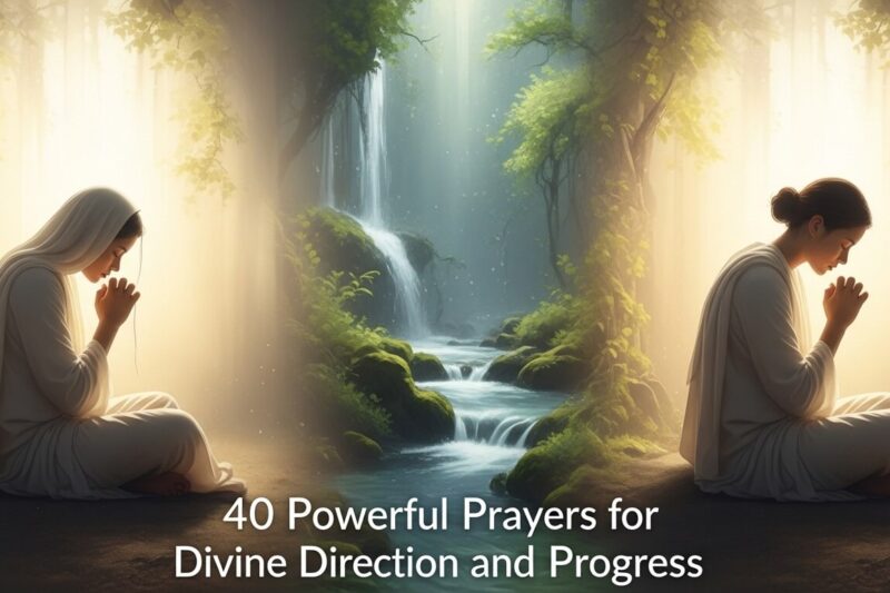 40 Powerful Prayers for Divine Direction and Progress