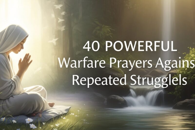 40 Powerful Warfare Prayers Against Repeated Struggles