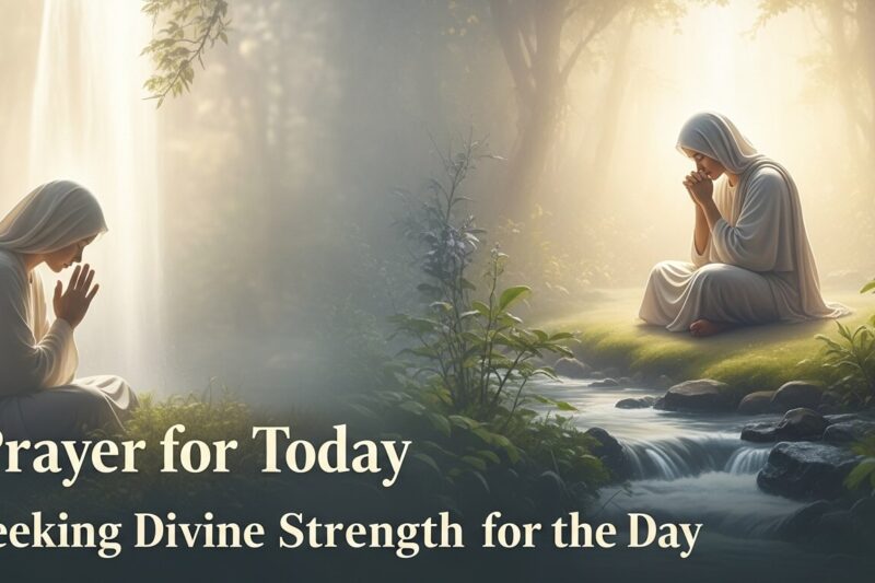 Prayer for Today 5th March 2026: Seeking Divine Strength for the Day