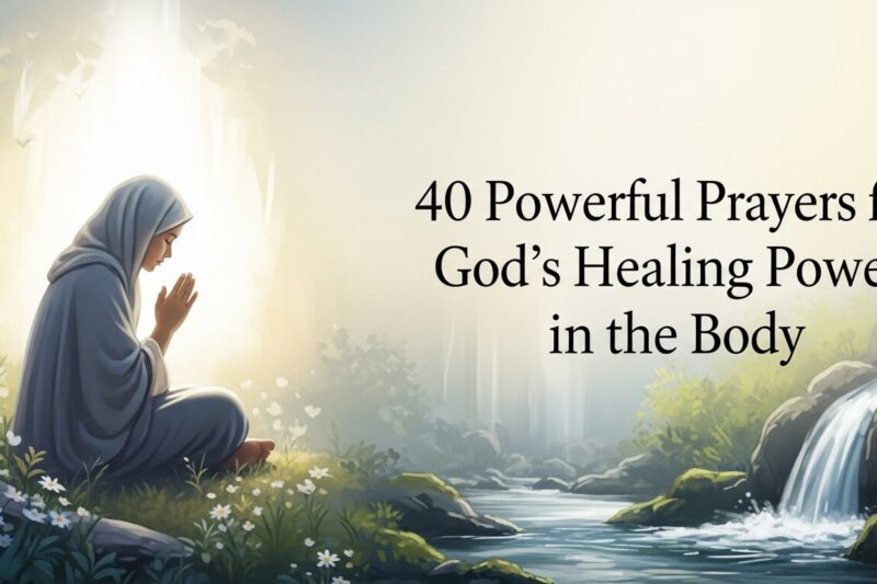40 Powerful Prayers for God’s Healing Power in the Body