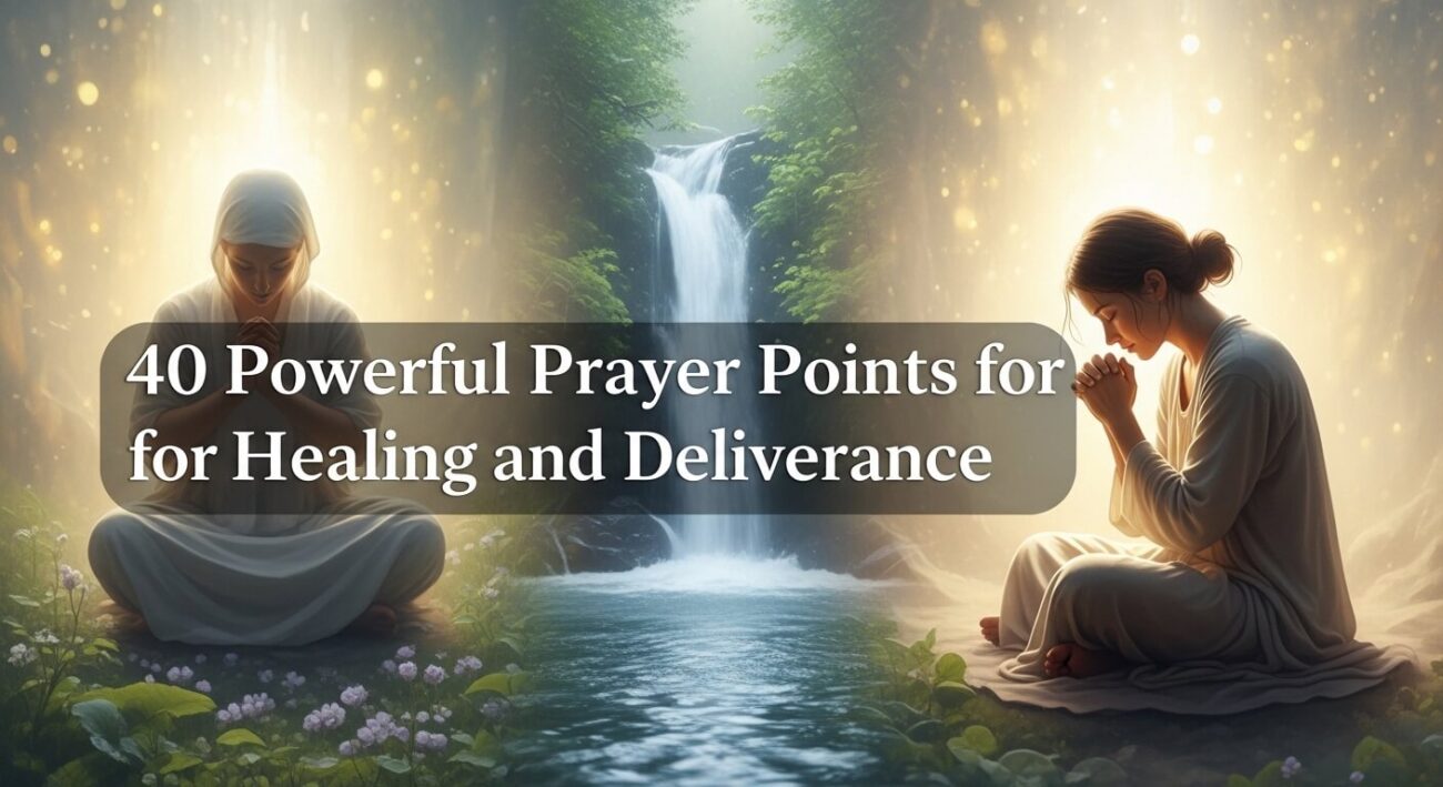 40 Powerful Prayer Points for Healing and Deliverance
