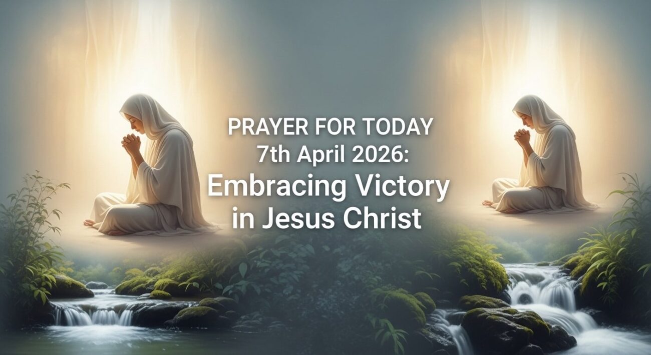 Prayer for Today 7th April 2026: Embracing Victory in Jesus Christ