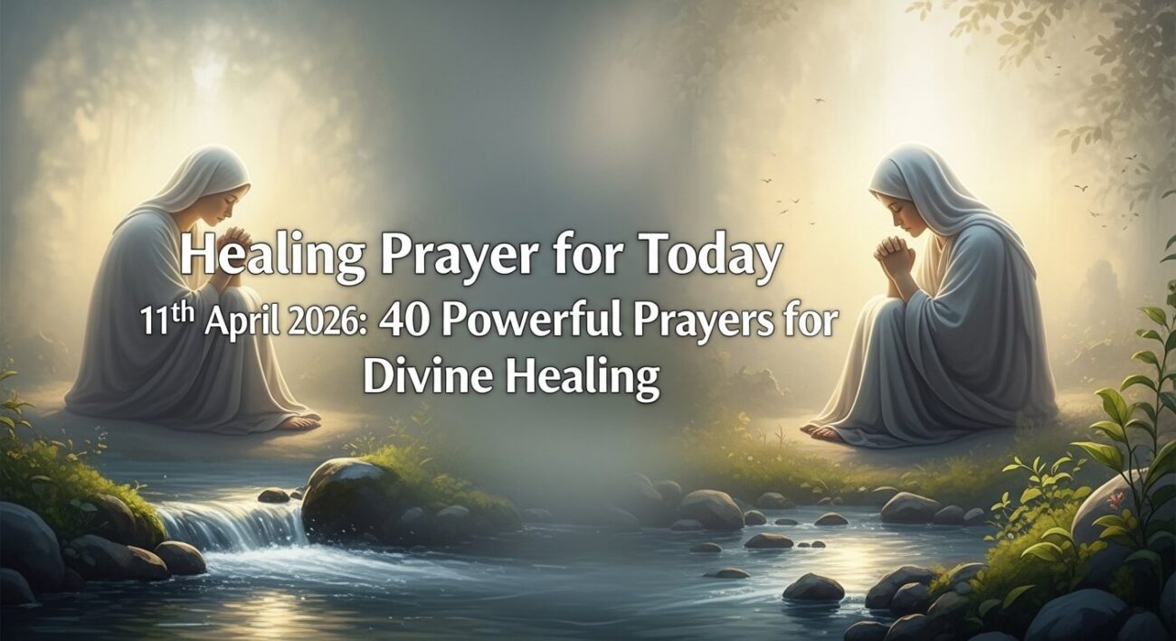 Healing Prayer for Today 11th April 2026: 40 Powerful Prayers for Divine Healing