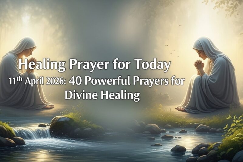 Healing Prayer for Today 11th April 2026: 40 Powerful Prayers for Divine Healing