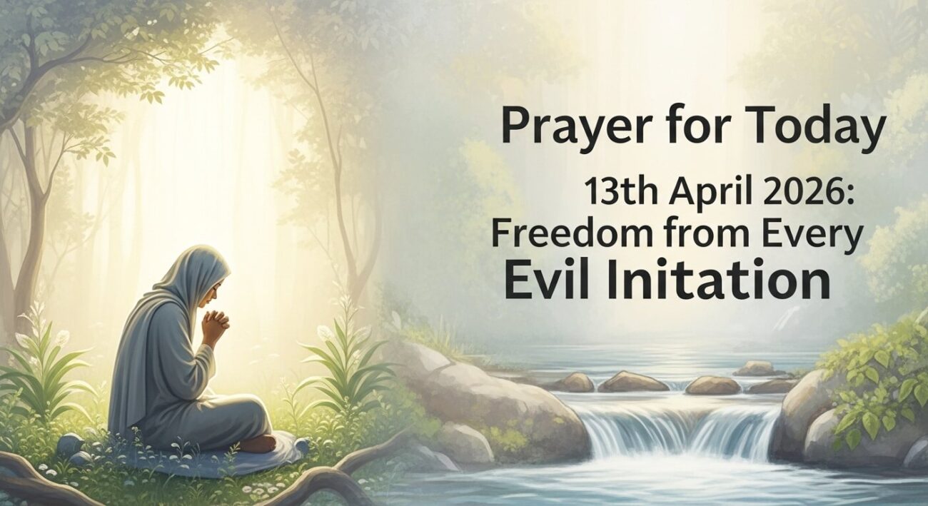 Prayer for Today 13th April 2026: Freedom from Every Evil Initiation