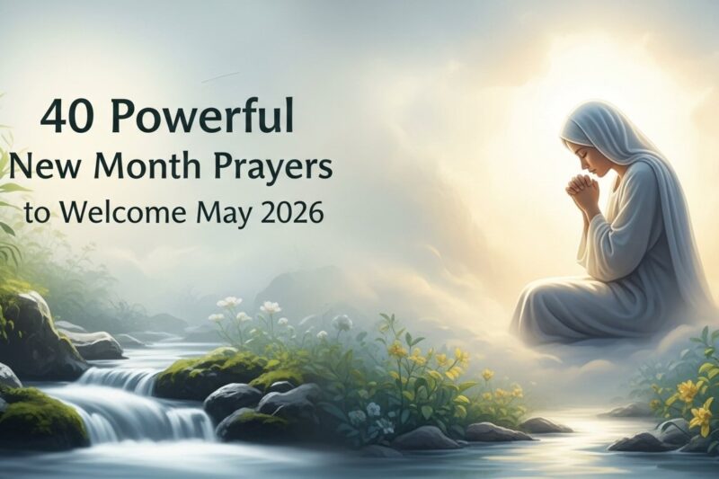 40 Powerful New Month Prayers to Welcome May 2026