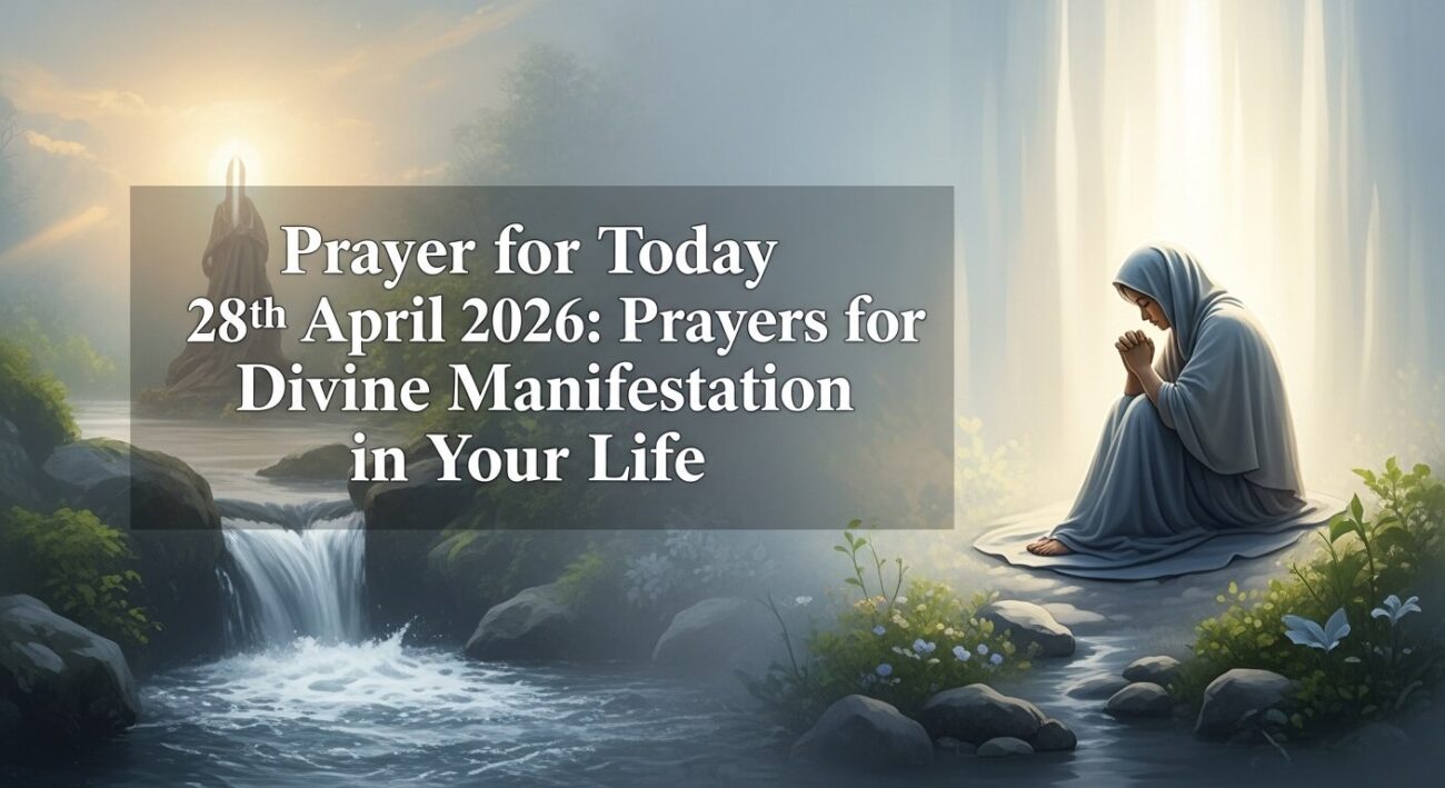 Prayer for Today 28th April 2026: Prayers for Divine Manifestation in Your Life