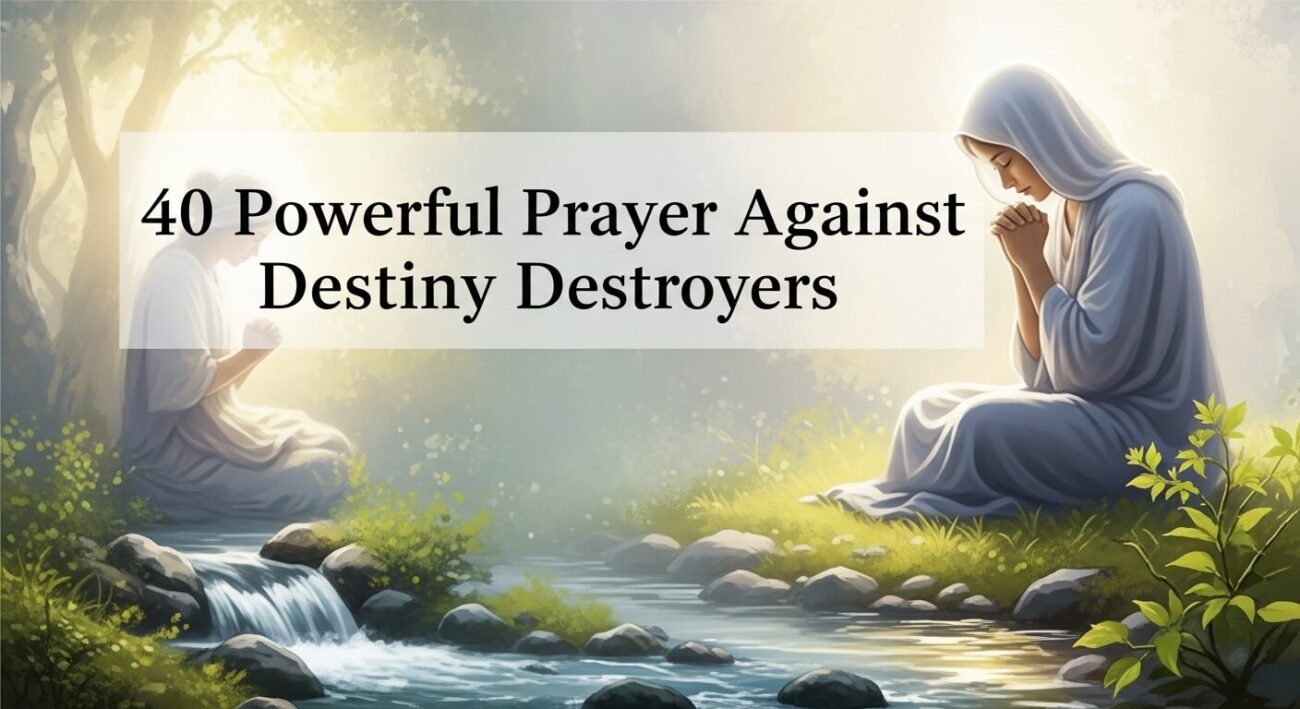 40 Powerful Prayer Against Destiny Destroyers