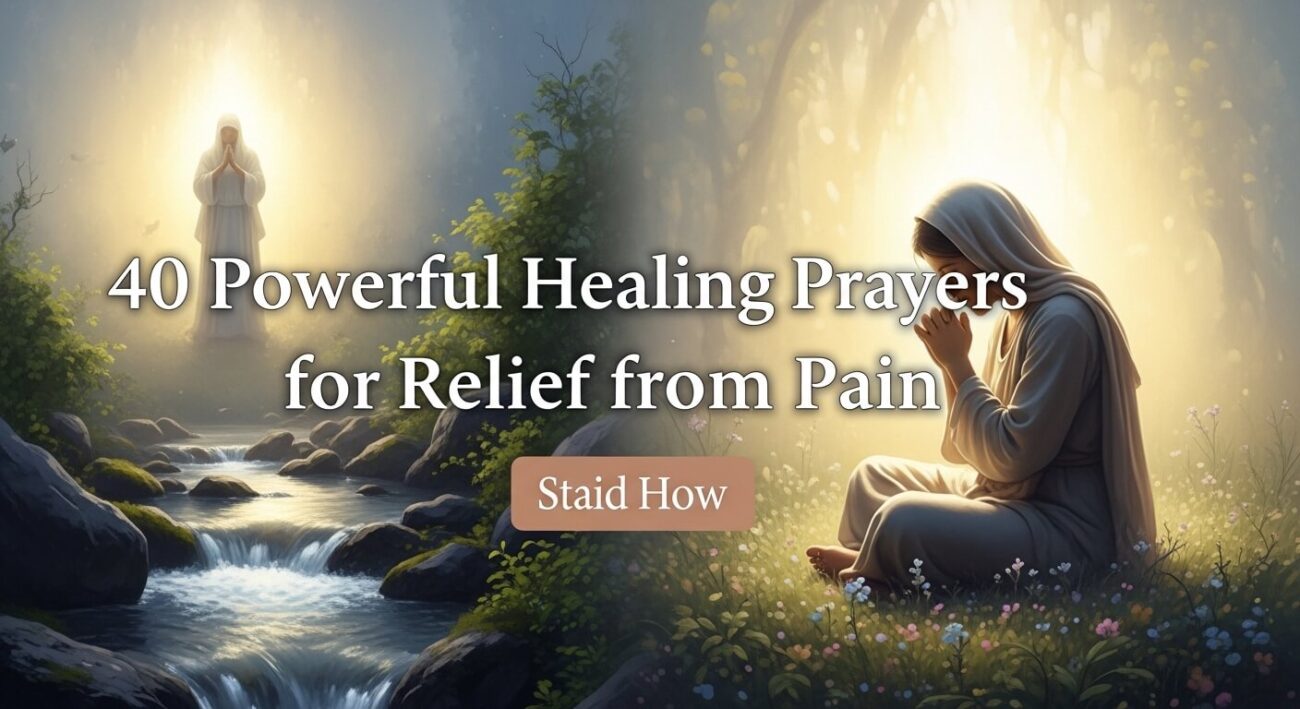 40 Powerful Healing Prayers for Relief from Pain