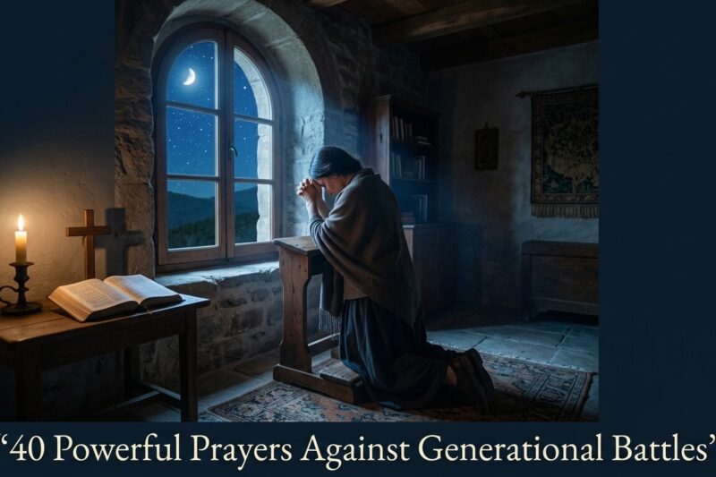 40 Powerful Prayers Against Generational Battles