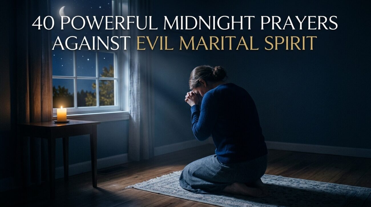 40 Powerful Midnight Prayers Against Evil Marital Spirit