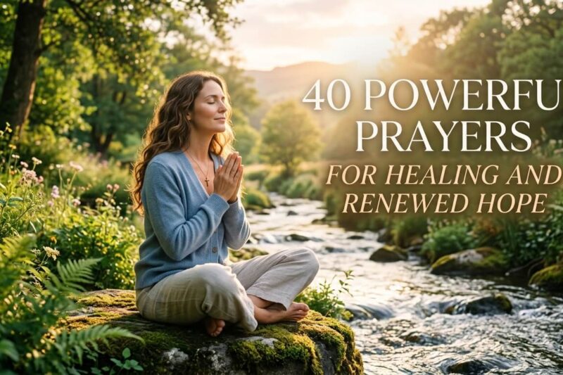 40 Powerful Prayers for Healing and Renewed
