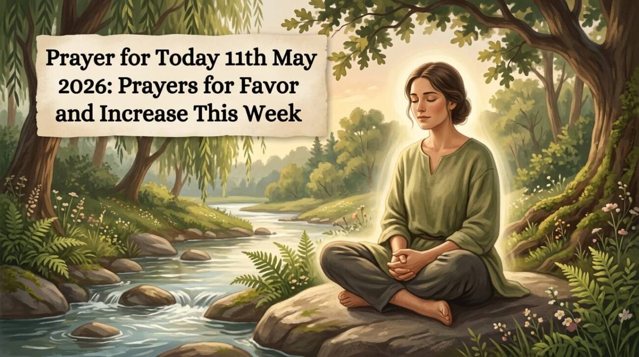 Prayer for Today 11th May 2026: Prayers for Favor and Increase This Week