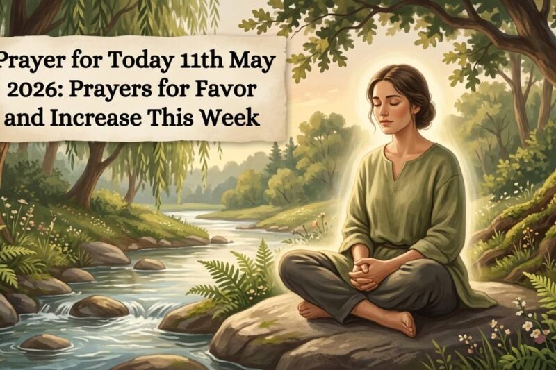 Prayer for Today 11th May 2026: Prayers for Favor and Increase This Week