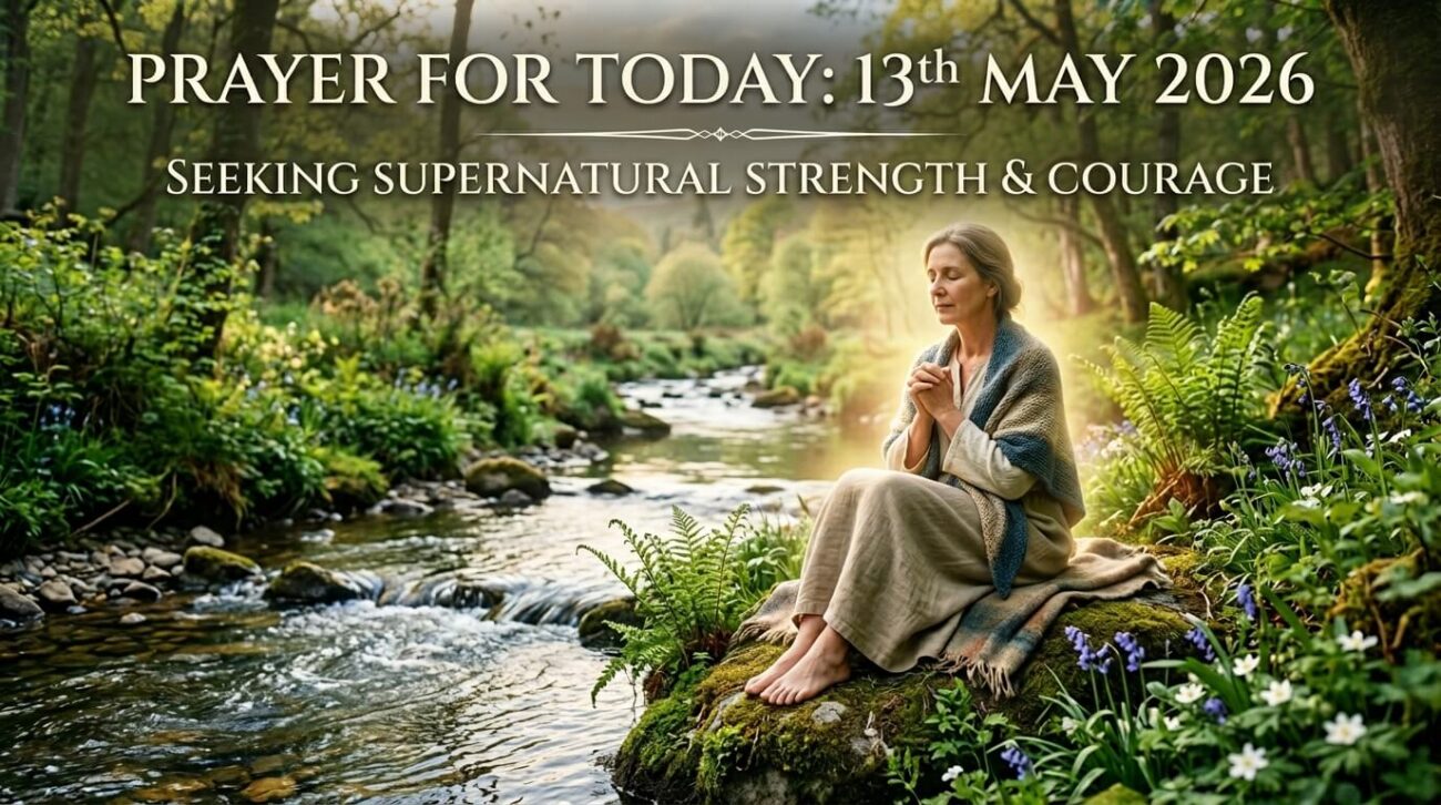 Prayer for Today 13th May 2026: Seeking Supernatural Strength and Courage