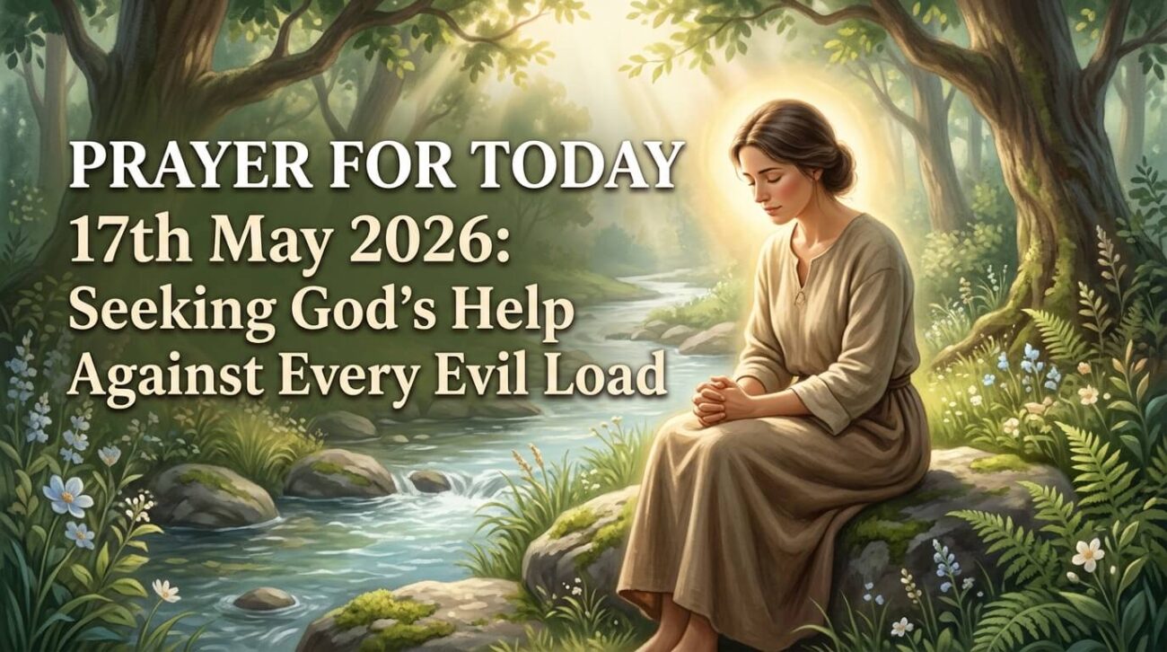 Prayer for Today 17th May 2026: Seeking God’s Help Against Every Evil Load