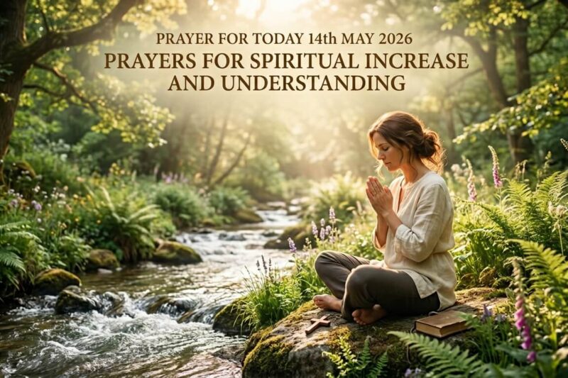 Prayer for Today 14th May 2026: Prayers for Spiritual Increase and Understanding
