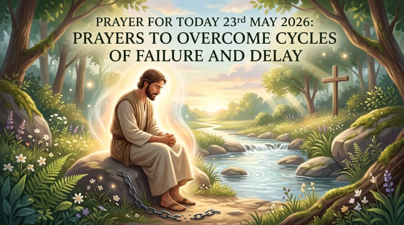 Prayer for Today 23rd May 2026: Prayers to Overcome Cycles of Failure and Delay