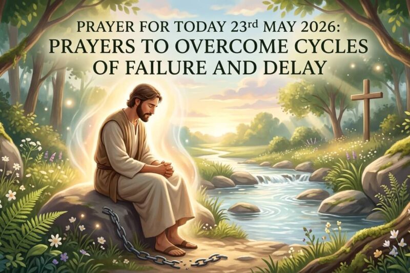 Prayer for Today 23rd May 2026: Prayers to Overcome Cycles of Failure and Delay