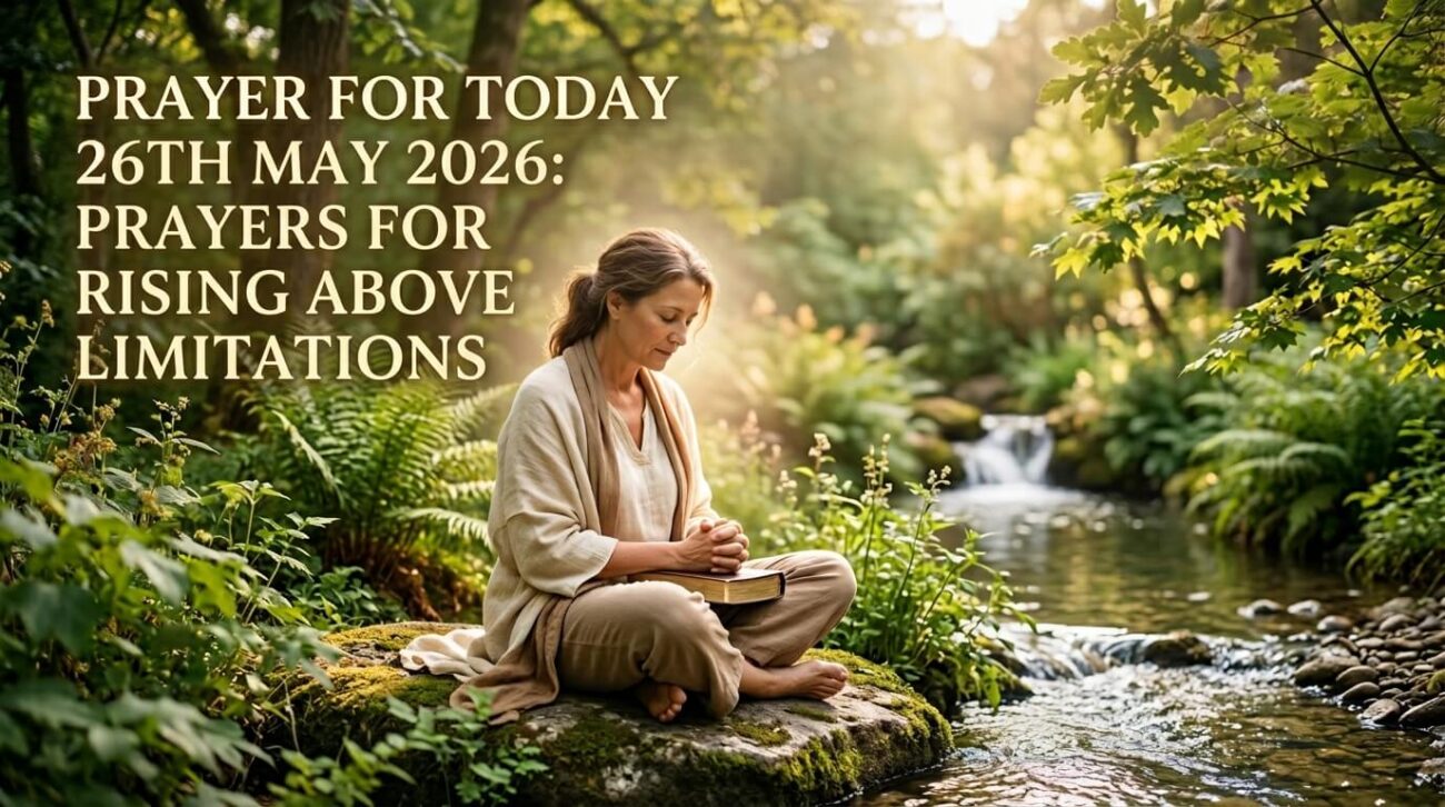 Prayer for Today 26th May 2026: Prayers for Rising Above Limitations
