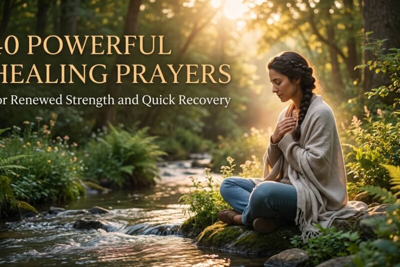 40 Powerful Healing Prayers for Renewed Strength and Quick Recovery