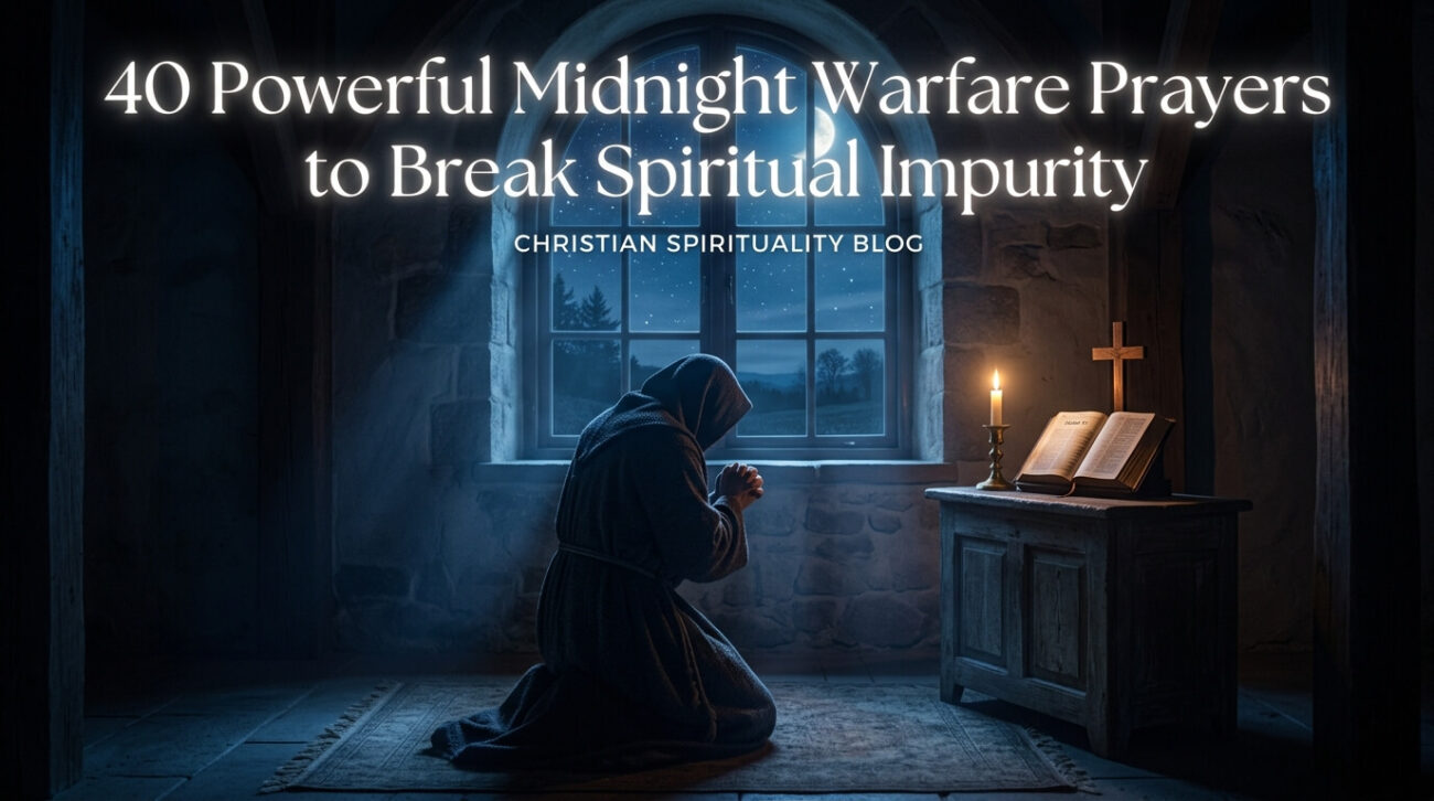 40 Powerful Midnight Warfare Prayers to Break Spiritual Impurity