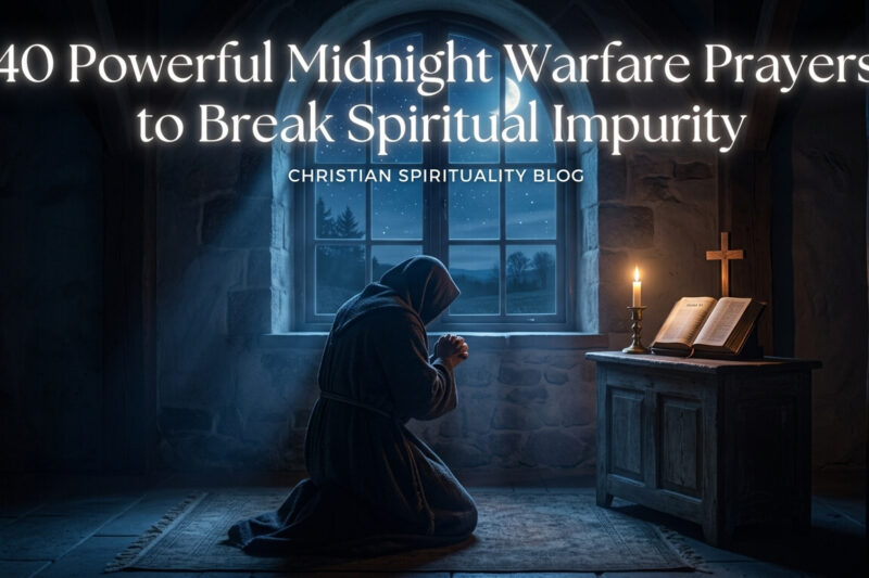 40 Powerful Midnight Warfare Prayers to Break Spiritual Impurity
