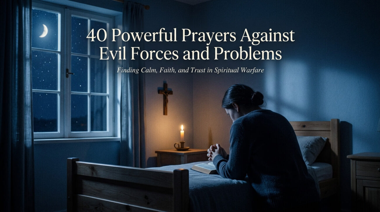 40 Powerful Prayers Against Evil Forces and Problems