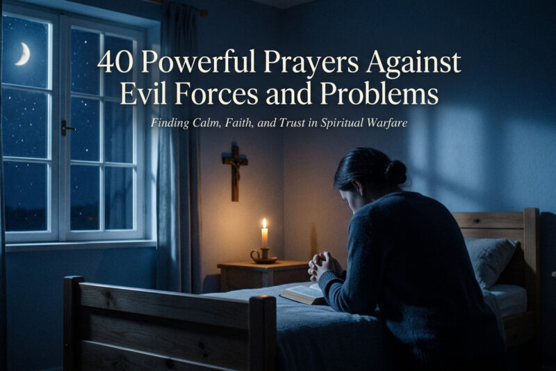 40 Powerful Prayers Against Evil Forces and Problems