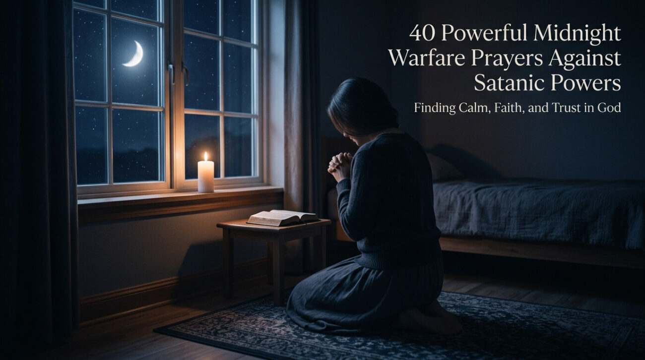 40 Powerful Midnight Warfare Prayers Against Satanic Powers