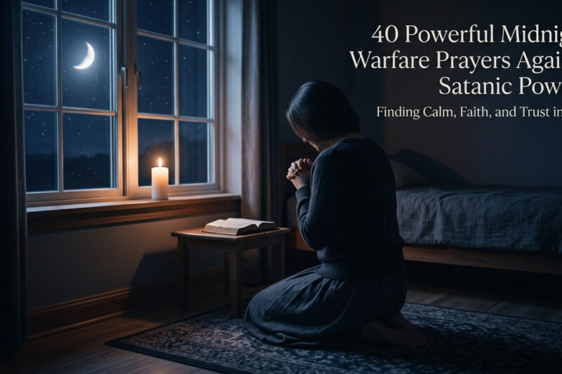 40 Powerful Midnight Warfare Prayers Against Satanic Powers