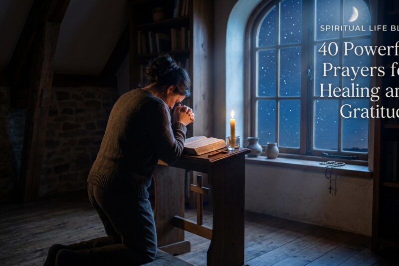 40 Powerful Prayers for Healing and Gratitude