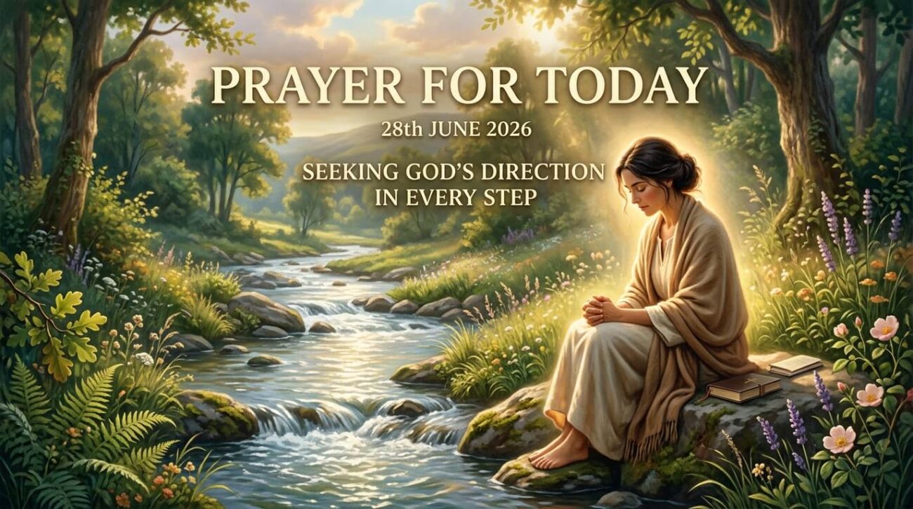 Prayer for Today 28th June 2026: Seeking God's Direction in Every Step