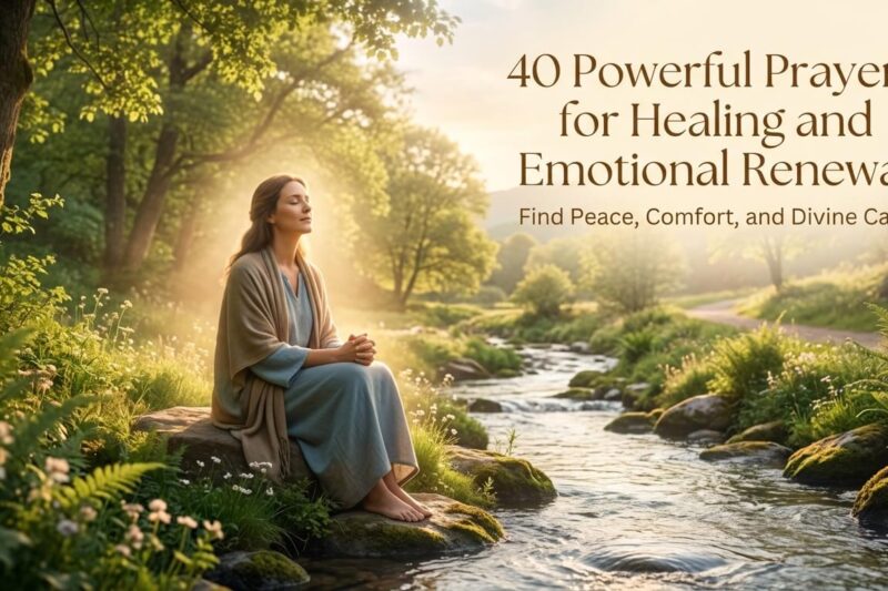 40 Powerful Prayers for Healing and Emotional Renewal